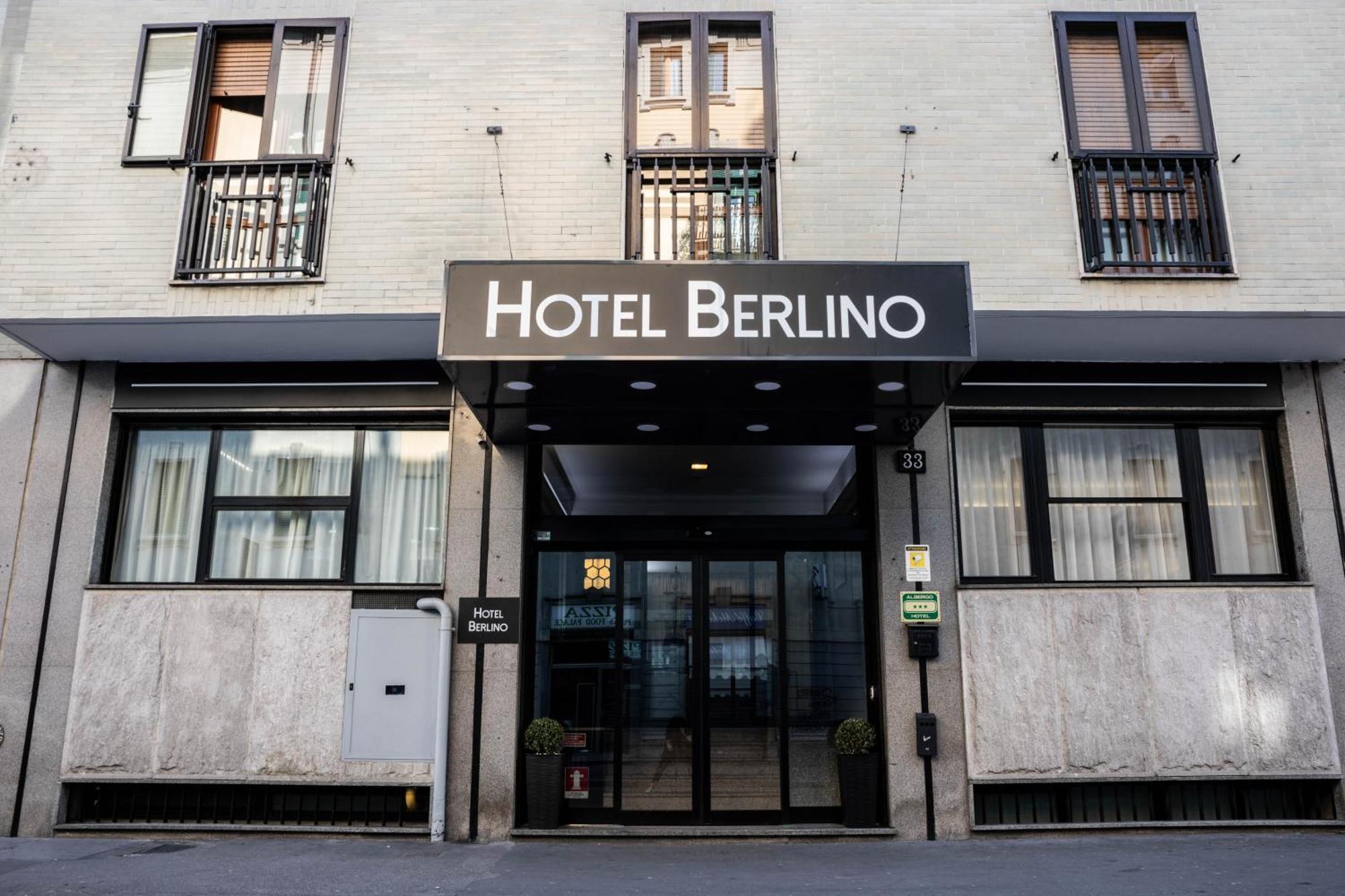 Hotel Berlino Milan Bagian luar foto